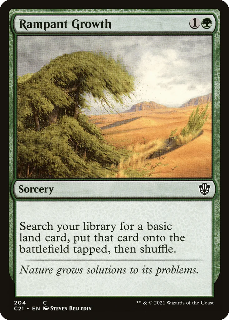 Rampant Growth · Commander 2021