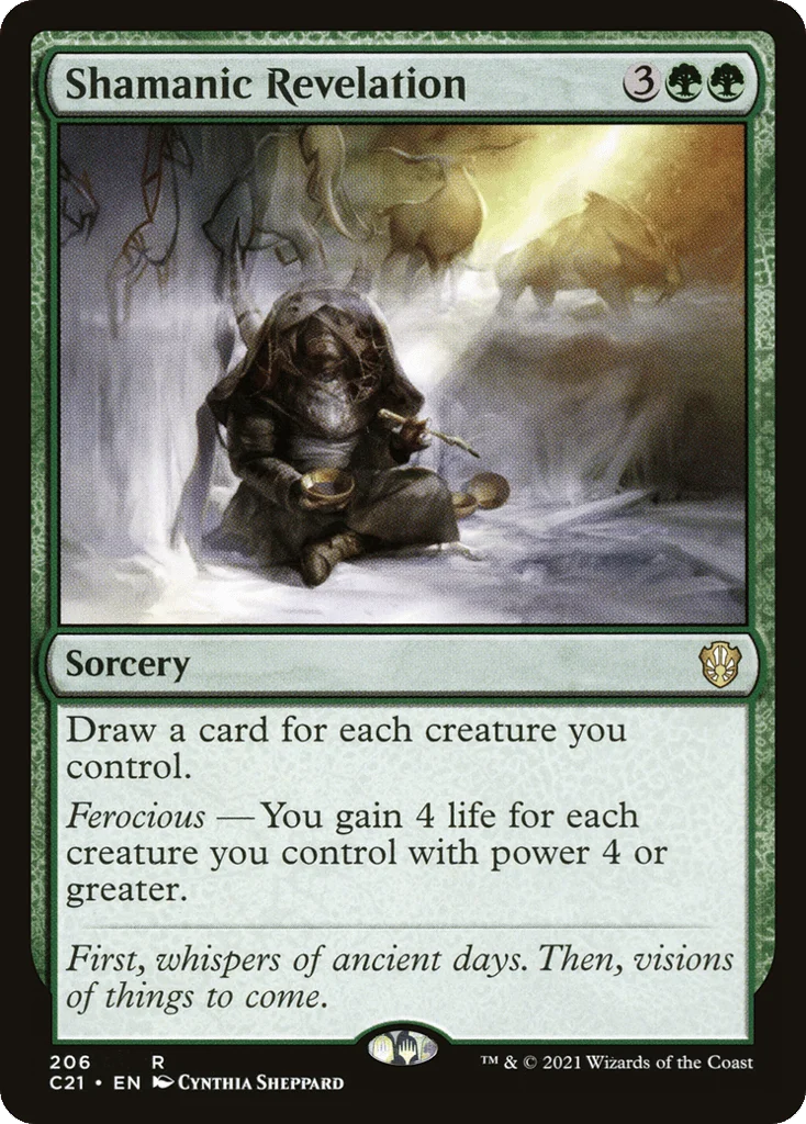 Shamanic Revelation · Commander 2021