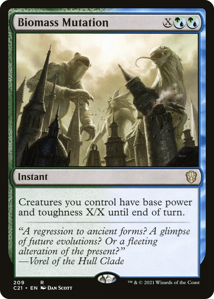 Biomass Mutation · Commander 2021