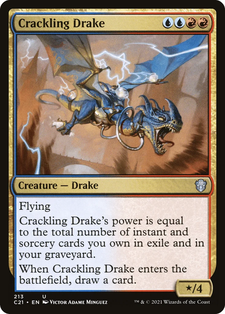 Crackling Drake · Commander 2021
