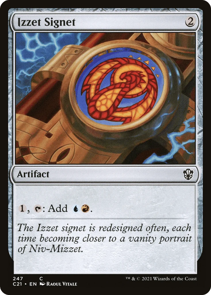 Izzet Signet · Commander 2021