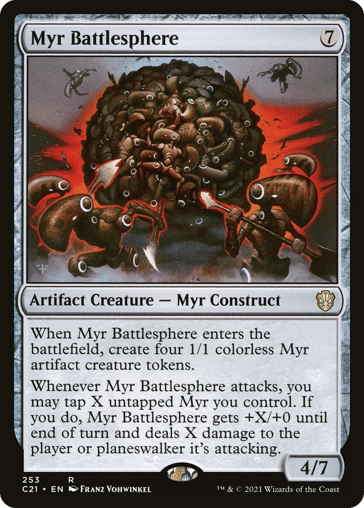 Myr Battlesphere · Commander 2021