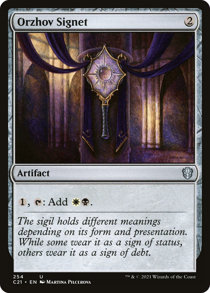 Orzhov Signet · Commander 2021