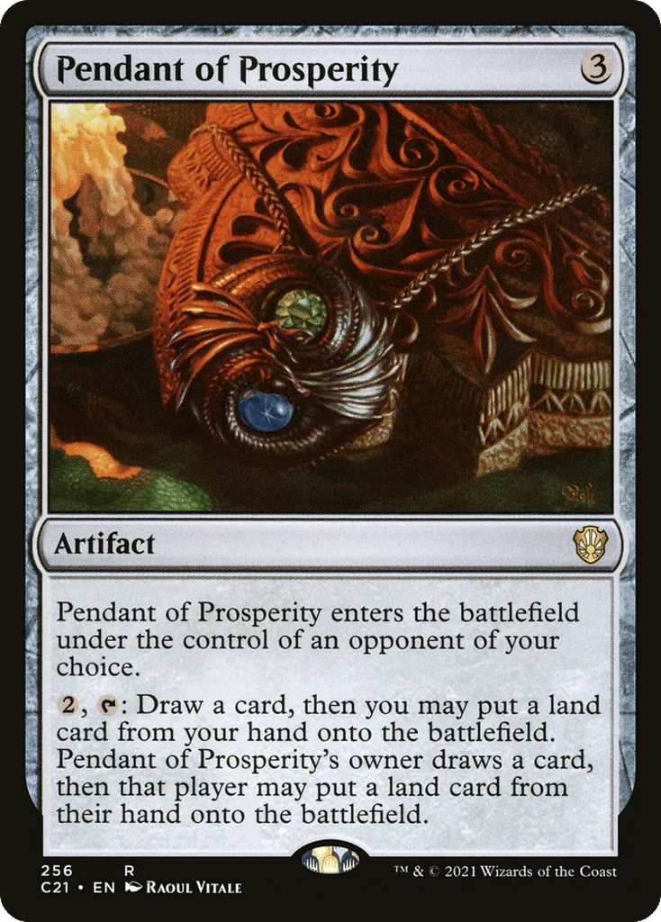 Pendant of Prosperity · Commander 2021