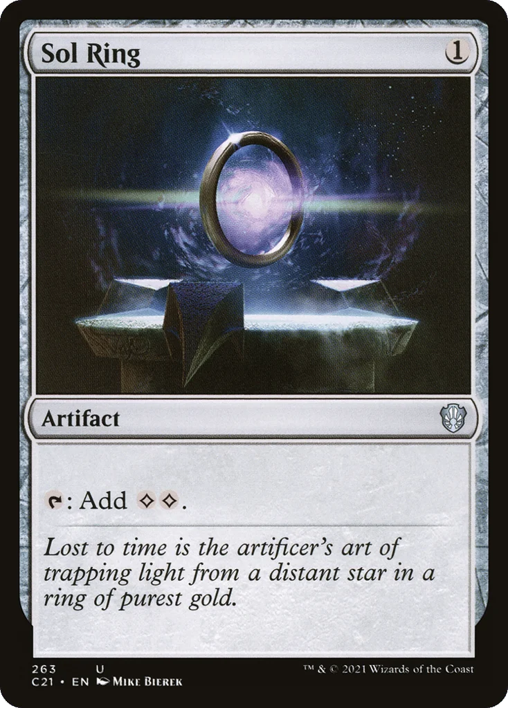 Sol Ring · Commander 2021
