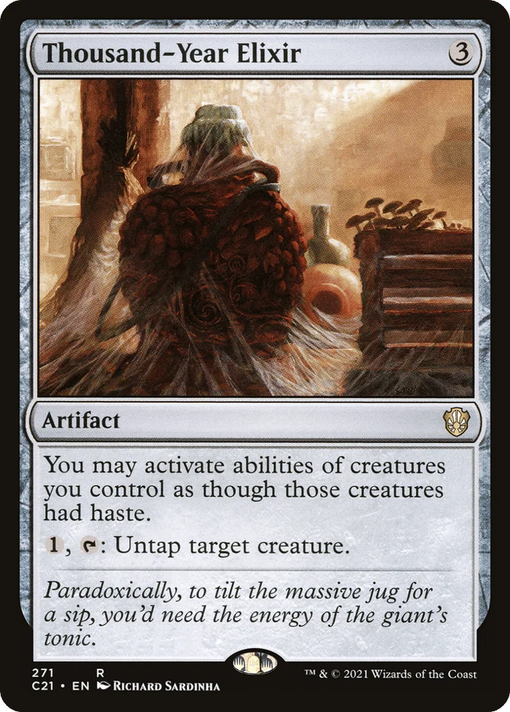 Thousand-Year Elixir · Commander 2021