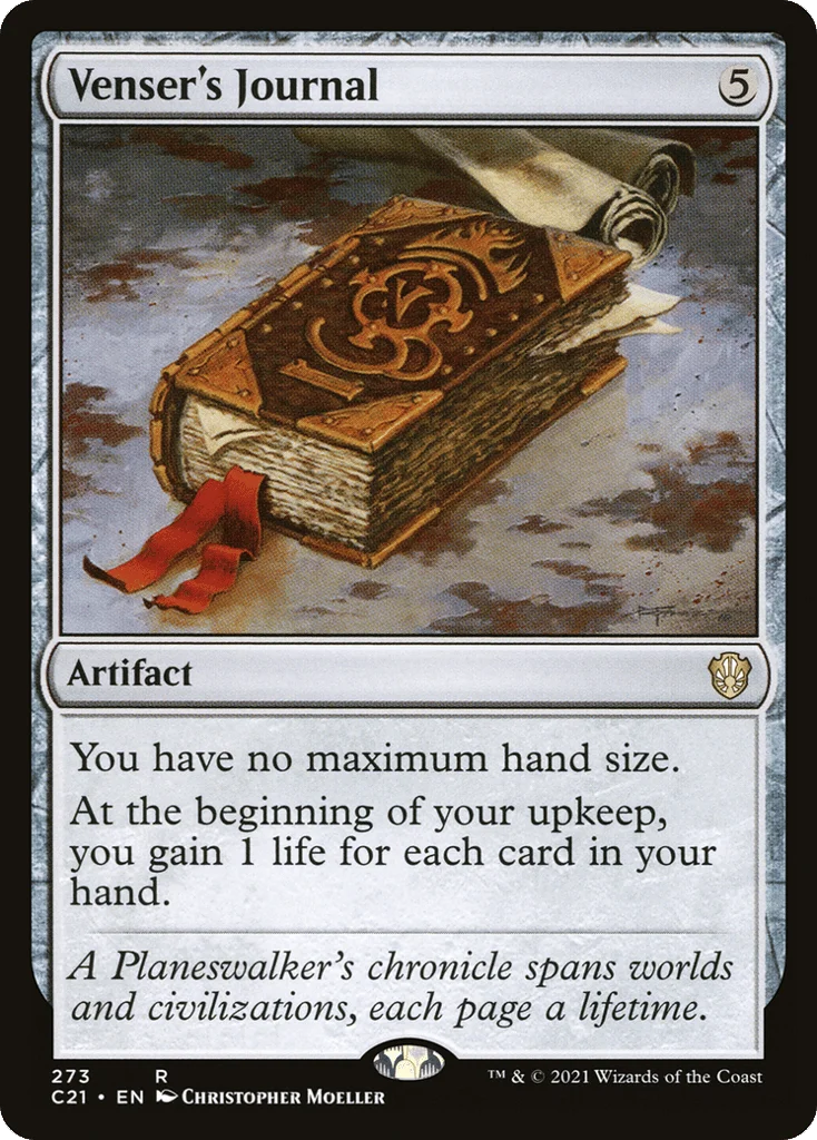 Venser's Journal · Commander 2021