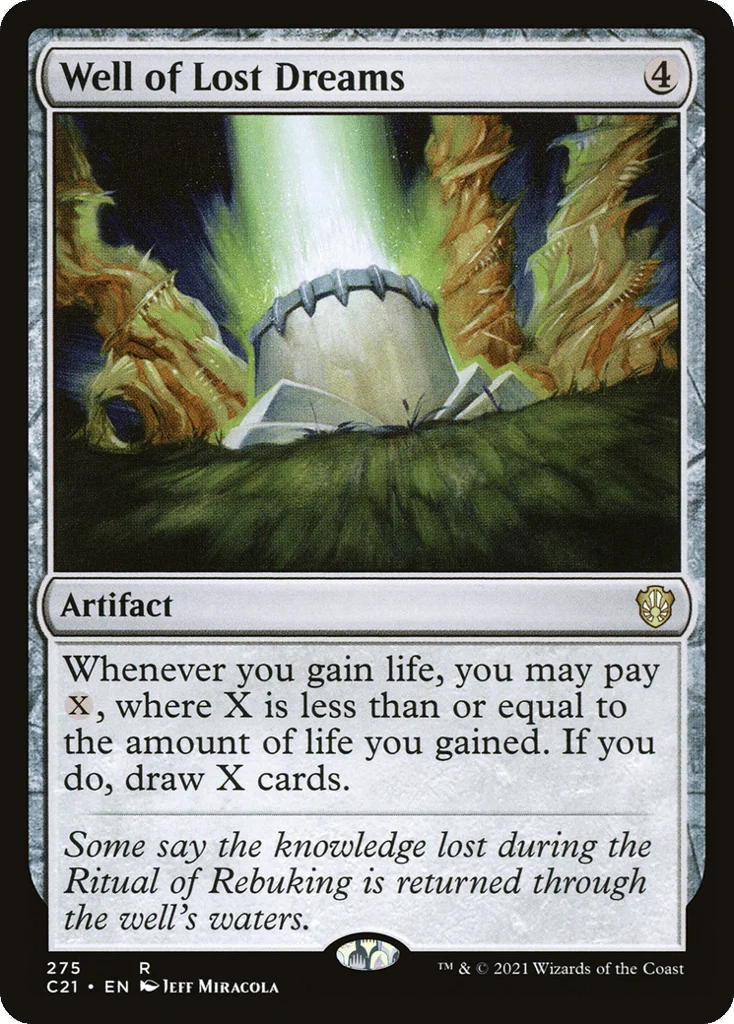 Well of Lost Dreams · Commander 2021