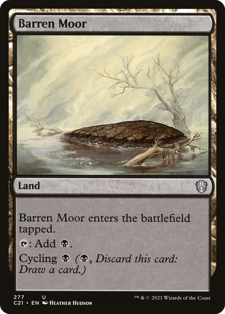 Barren Moor · Commander 2021
