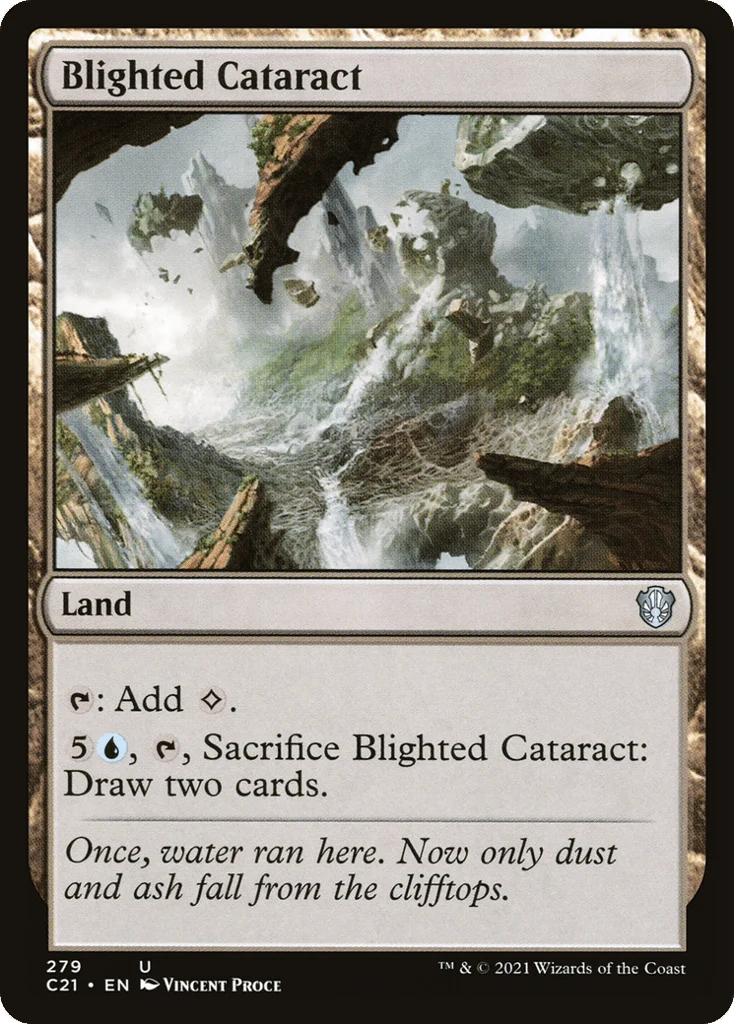 Blighted Cataract · Commander 2021