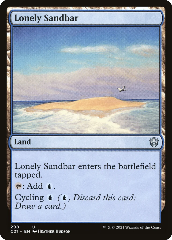 Lonely Sandbar · Commander 2021