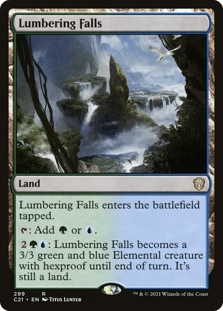 Lumbering Falls · Commander 2021