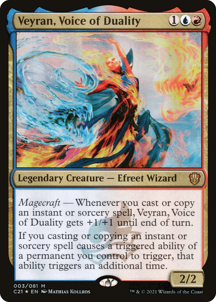 Veyran, Voice of Duality · Commander 2021