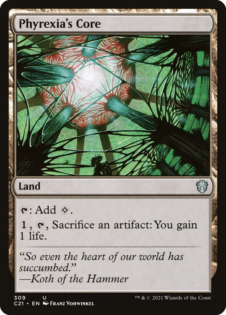 Phyrexia's Core · Commander 2021