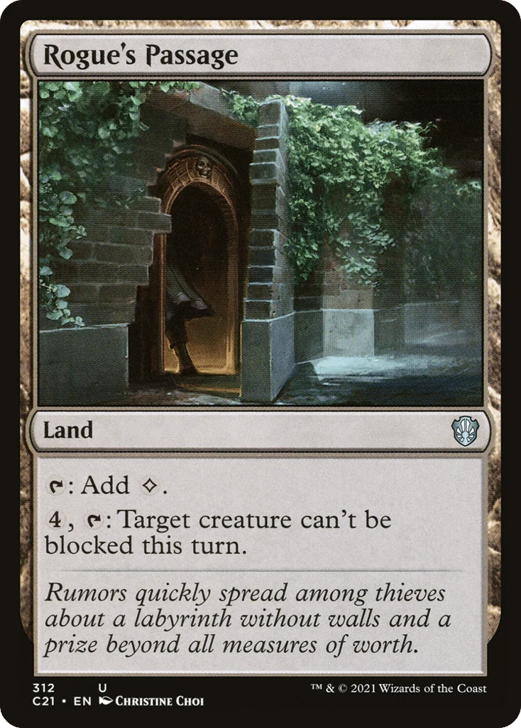 Rogue's Passage · Commander 2021