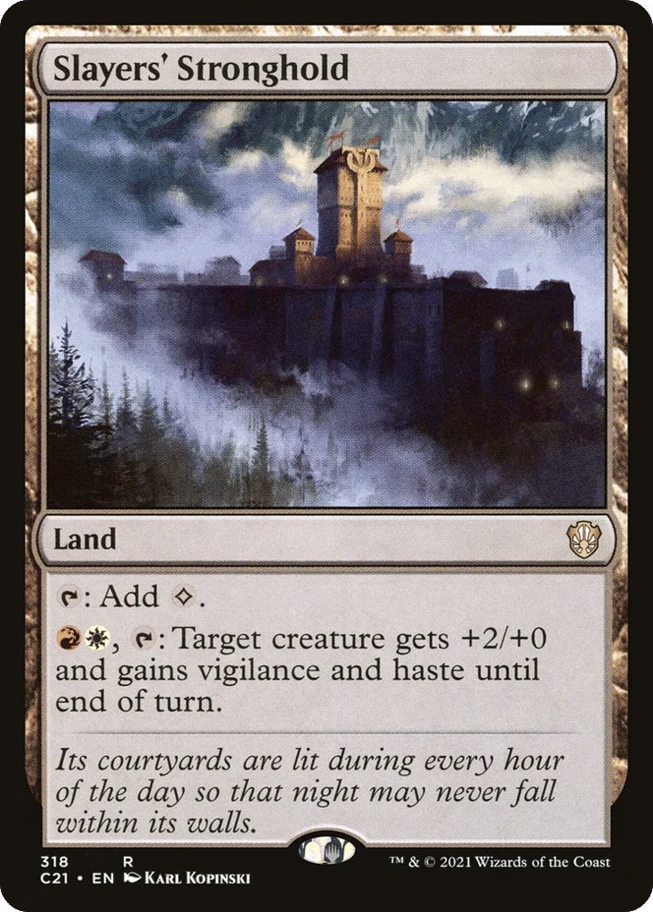 Slayers' Stronghold · Commander 2021