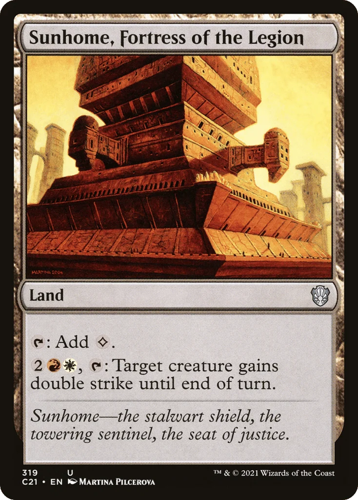 Sunhome, Fortress of the Legion · Commander 2021