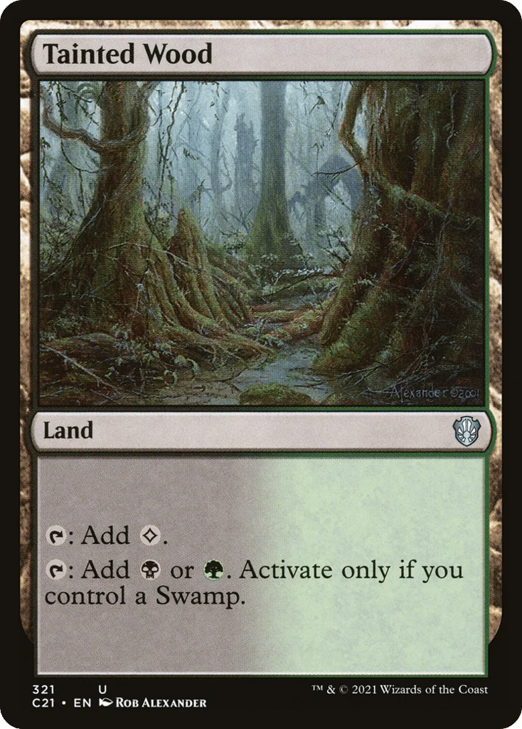 Tainted Wood · Commander 2021