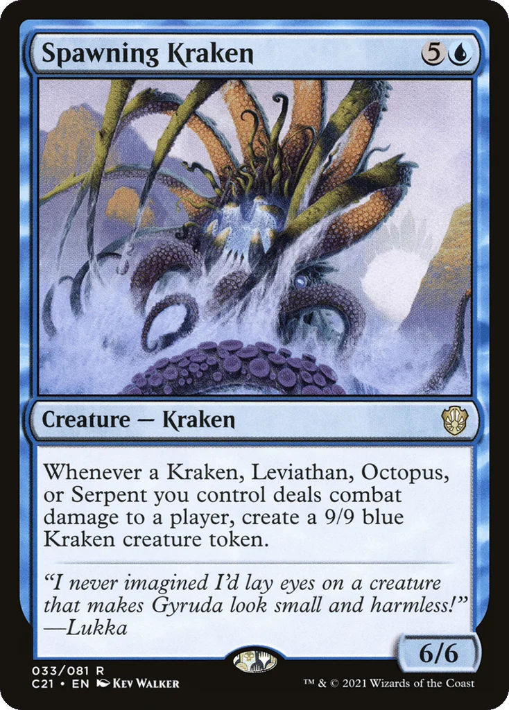 Spawning Kraken · Commander 2021