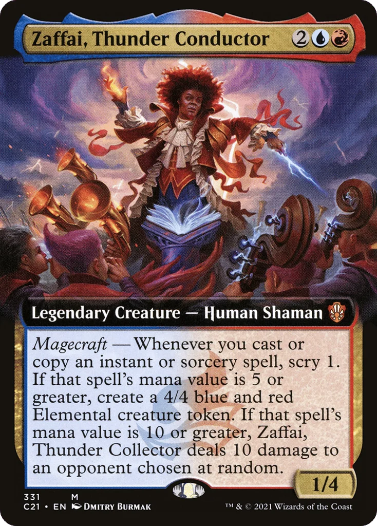 Zaffai, Thunder Conductor · Commander 2021