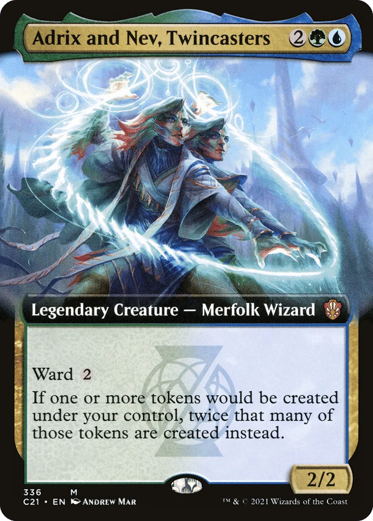 Adrix and Nev, Twincasters · Commander 2021