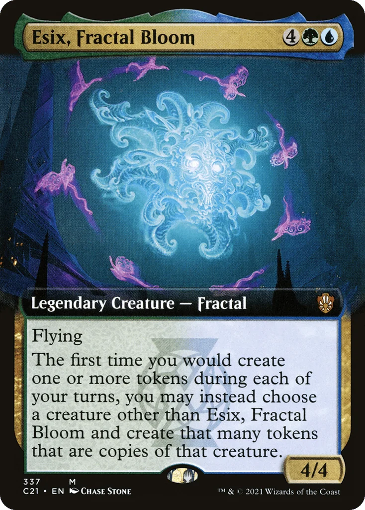 Esix, Fractal Bloom · Commander 2021