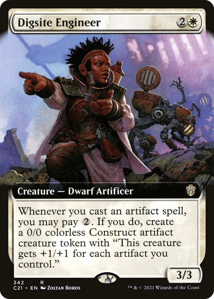Digsite Engineer · Commander 2021