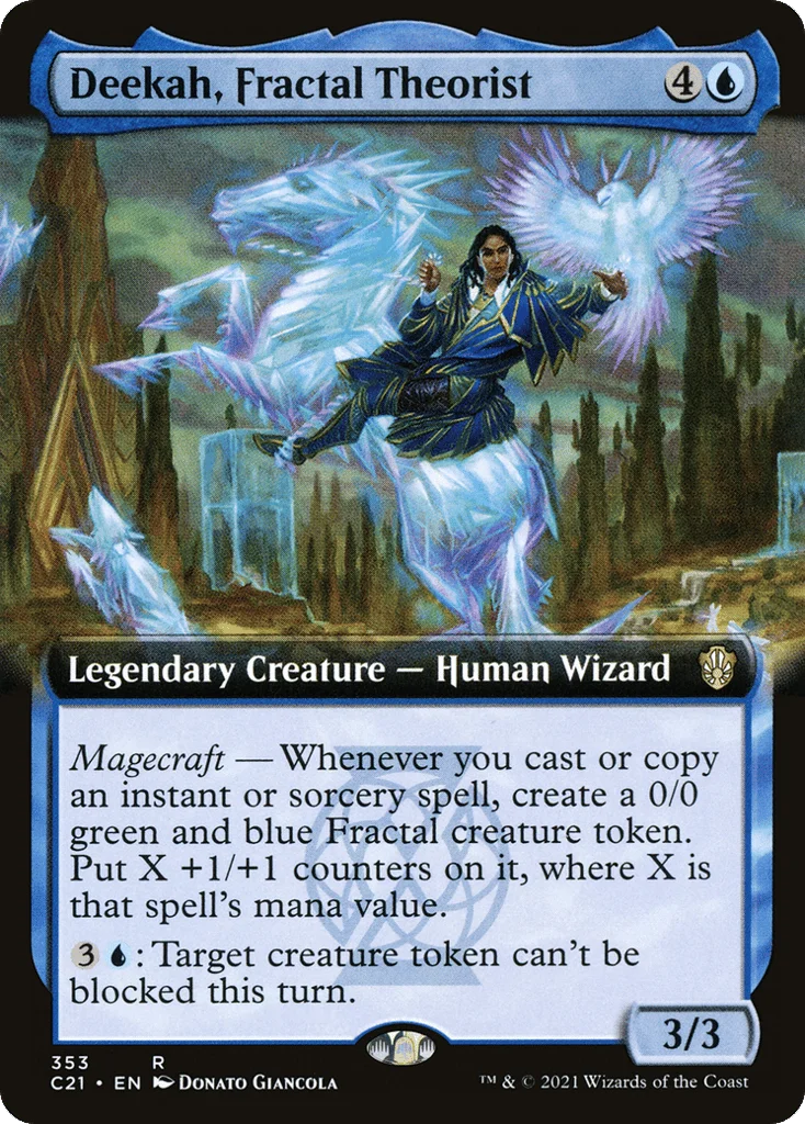 Deekah, Fractal Theorist · Commander 2021