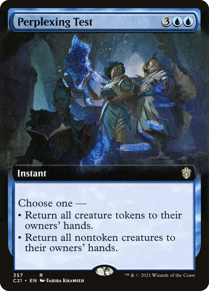 Perplexing Test · Commander 2021