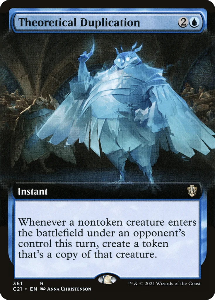 Theoretical Duplication · Commander 2021