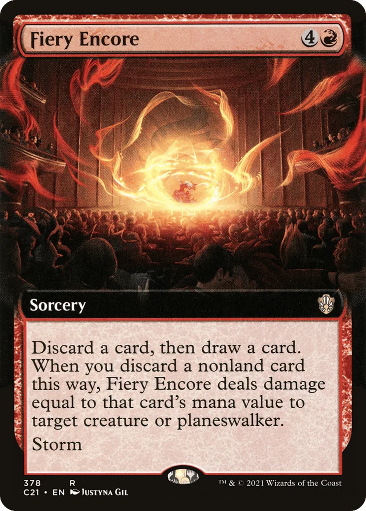 Fiery Encore · Commander 2021