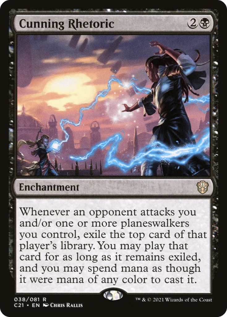 Cunning Rhetoric · Commander 2021