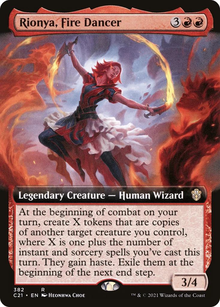 Rionya, Fire Dancer · Commander 2021