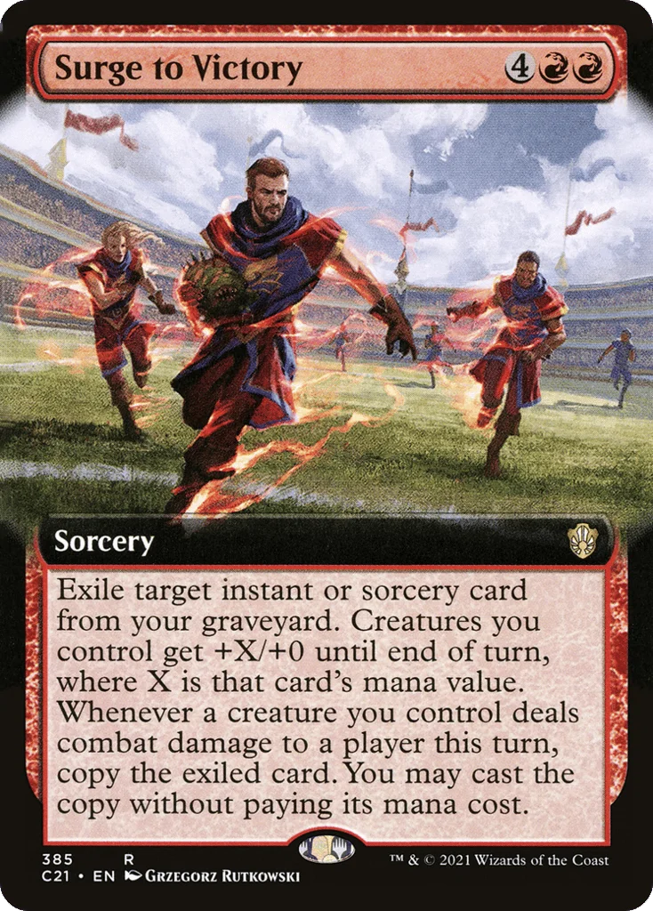 Surge to Victory · Commander 2021