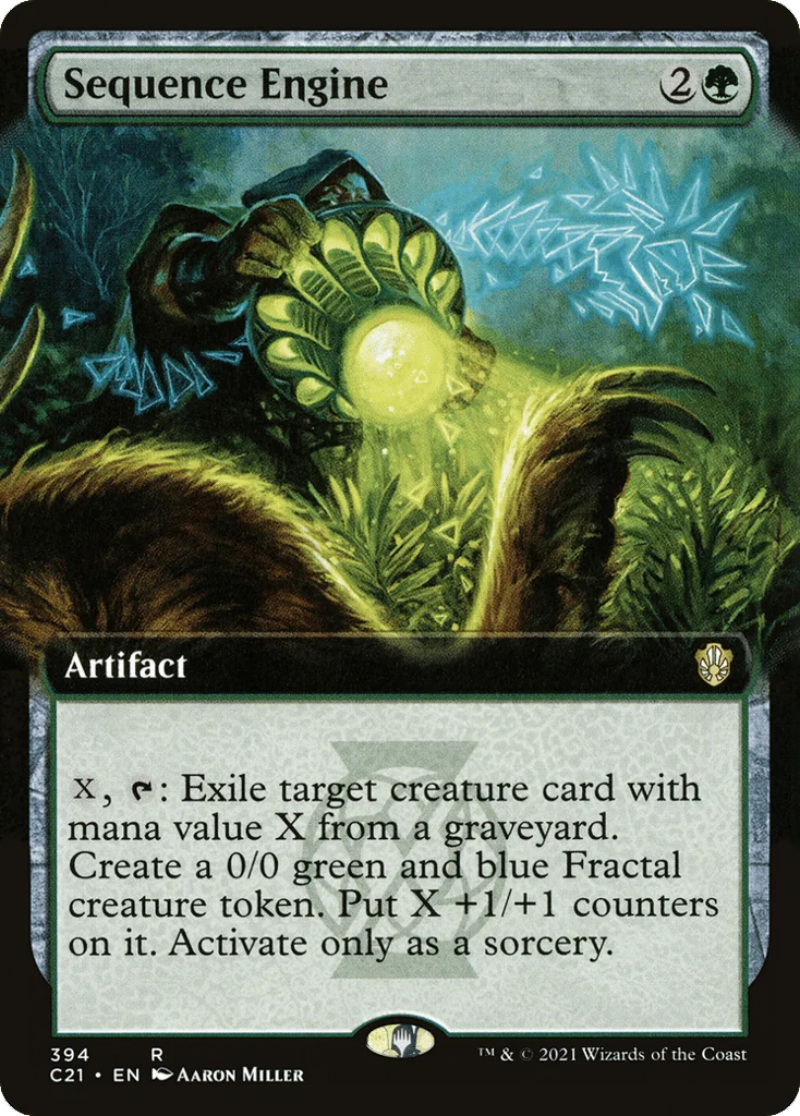 Sequence Engine · Commander 2021