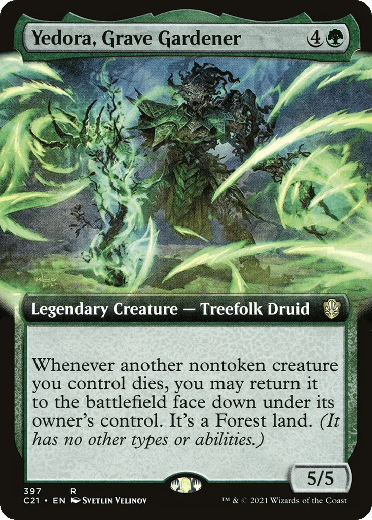 Yedora, Grave Gardener · Commander 2021