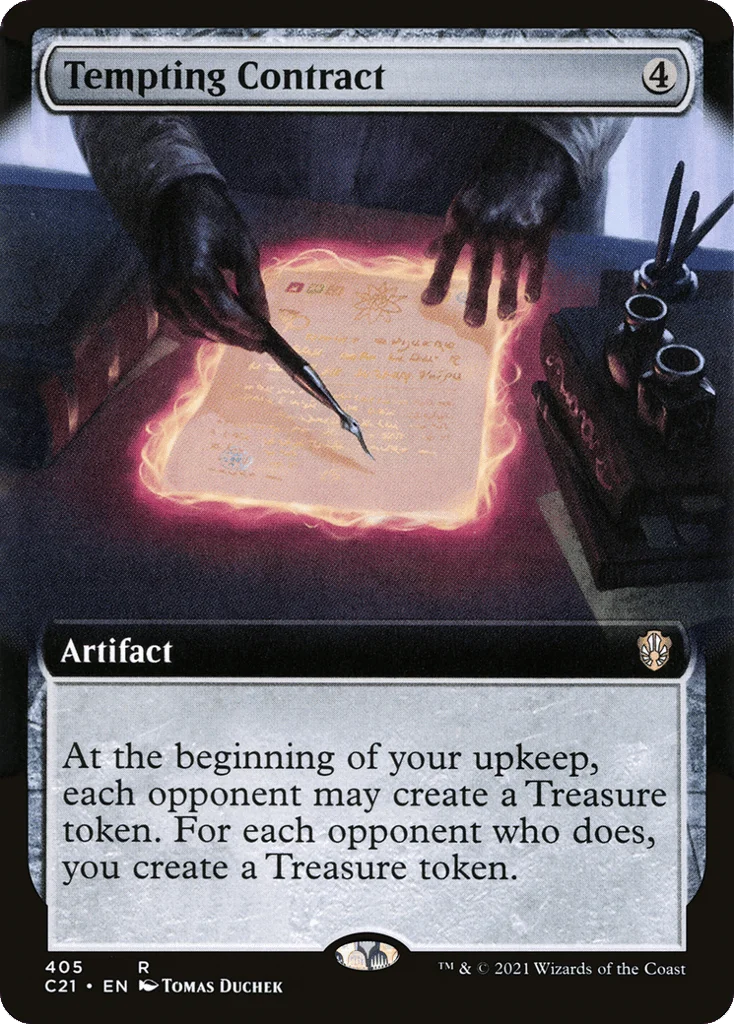 Tempting Contract · Commander 2021