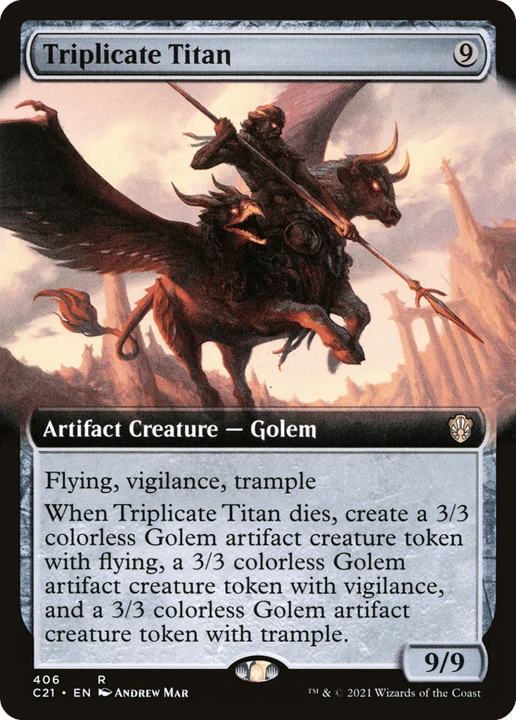 Triplicate Titan · Commander 2021