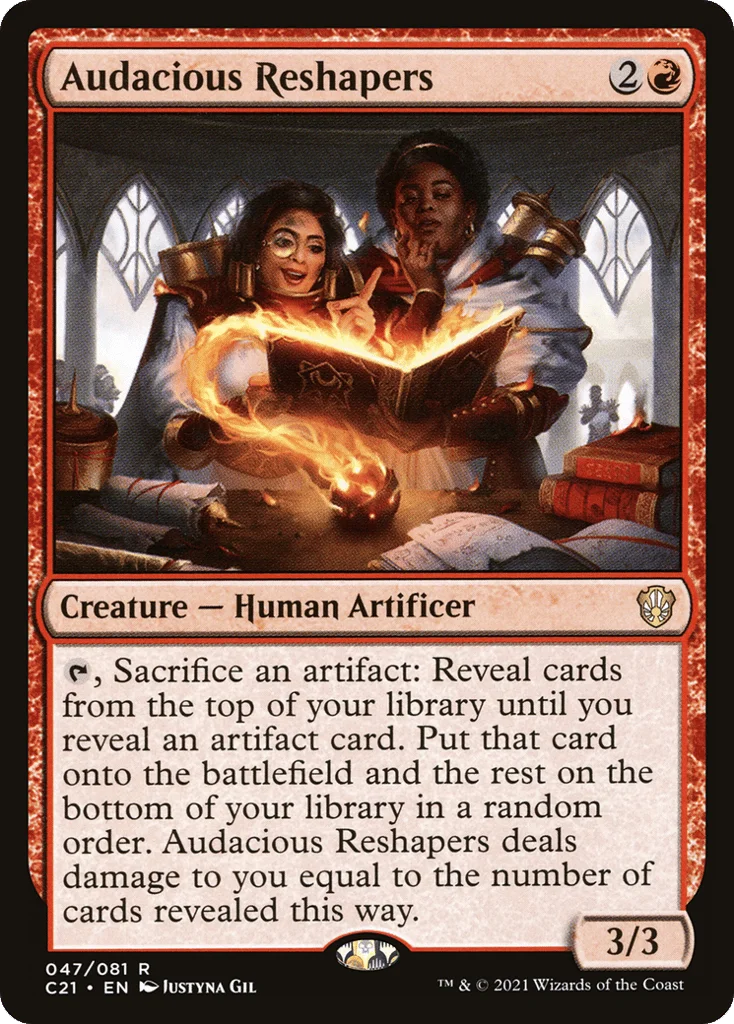 Audacious Reshapers · Commander 2021