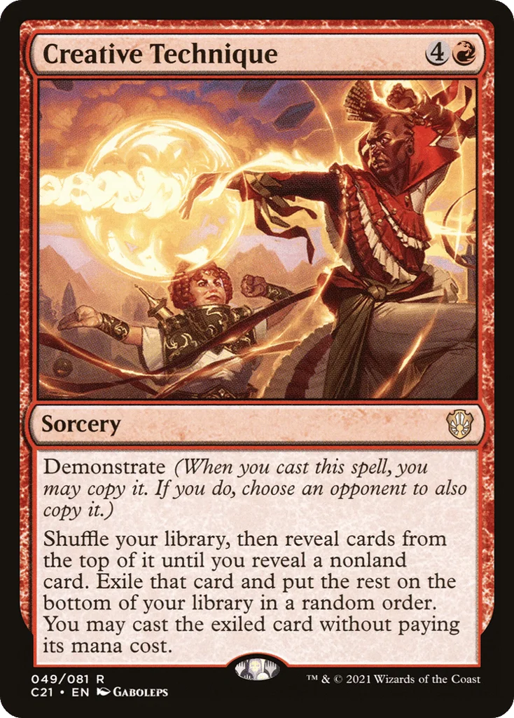 Creative Technique · Commander 2021