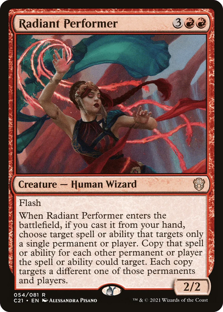 Radiant Performer · Commander 2021