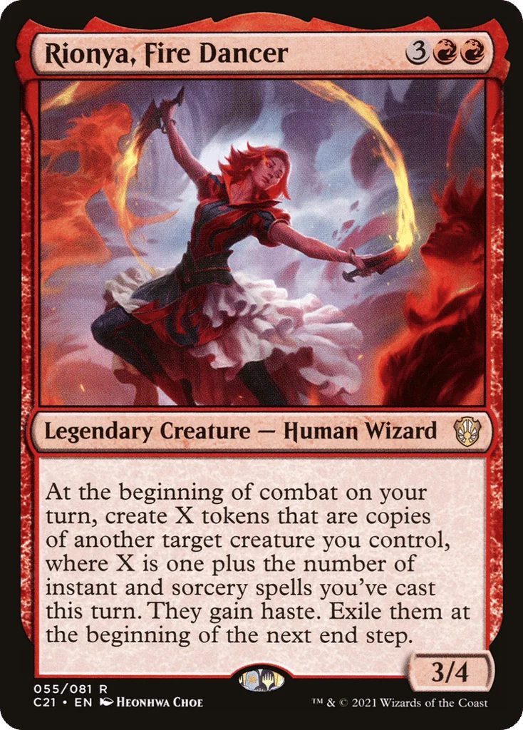 Rionya, Fire Dancer · Commander 2021