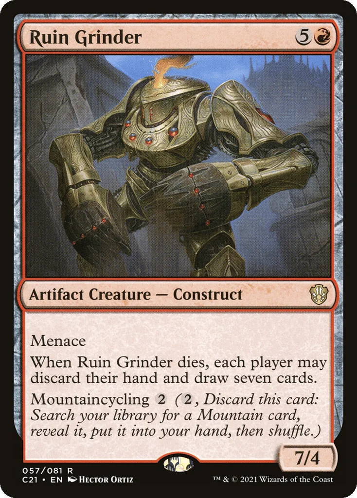 Ruin Grinder · Commander 2021