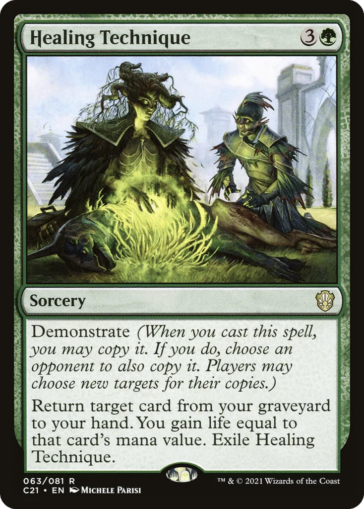 Healing Technique · Commander 2021