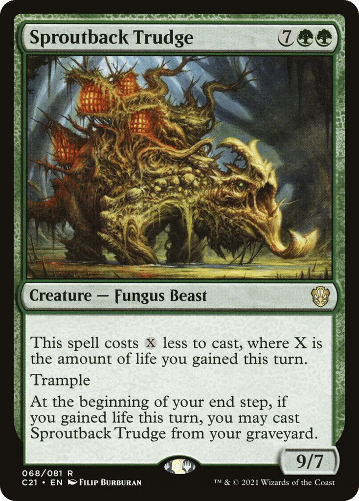 Sproutback Trudge · Commander 2021