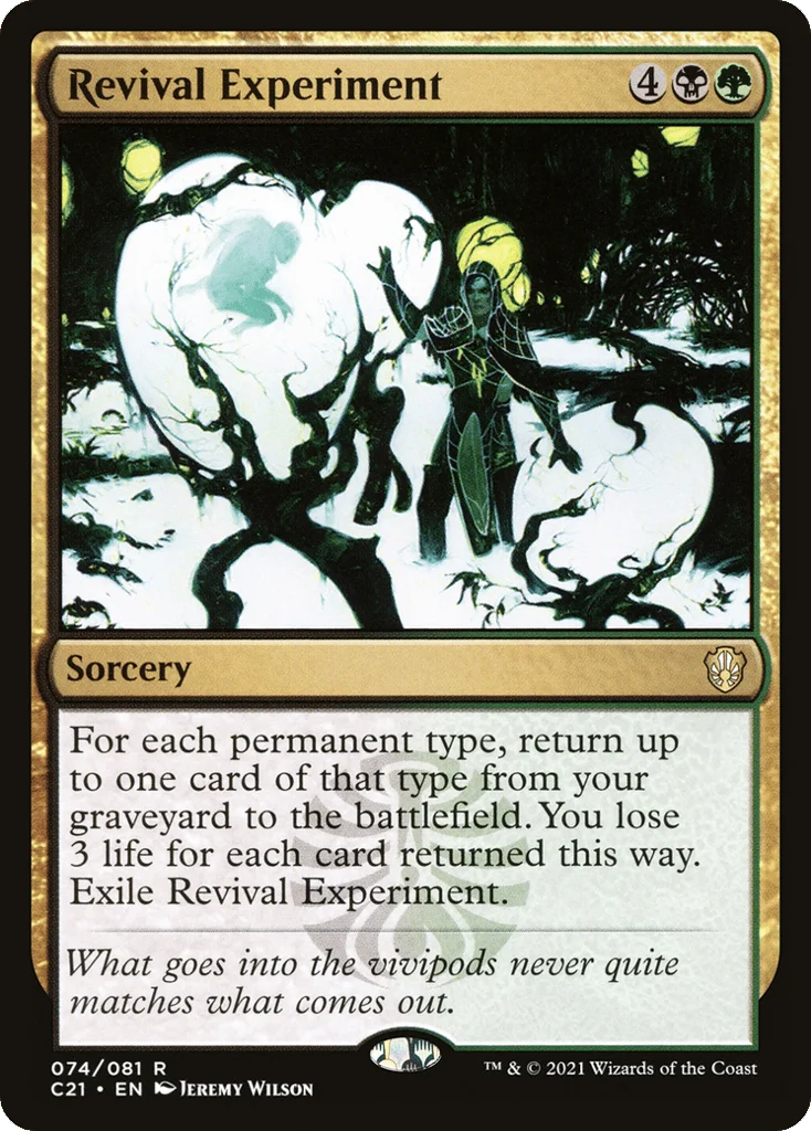 Revival Experiment · Commander 2021