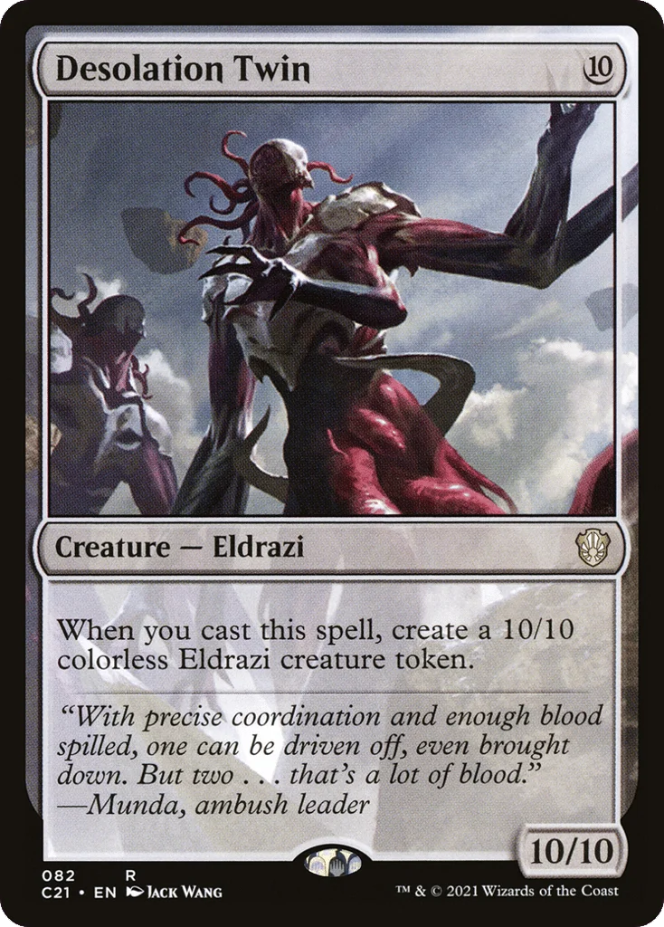 Desolation Twin · Commander 2021