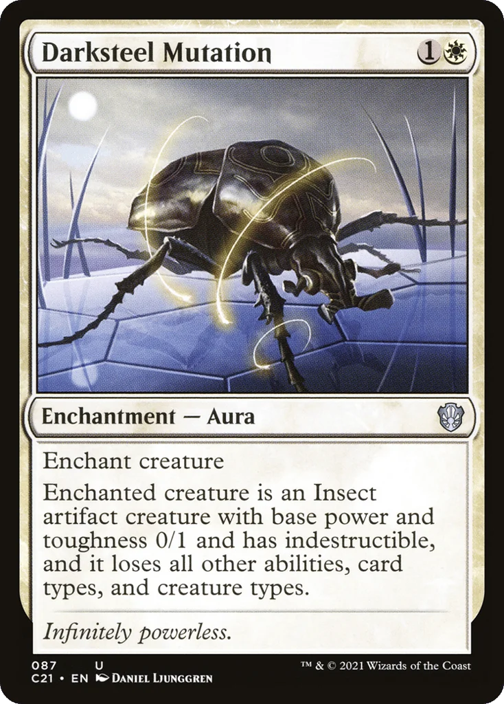 Darksteel Mutation · Commander 2021
