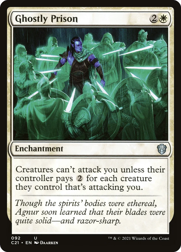 Ghostly Prison · Commander 2021