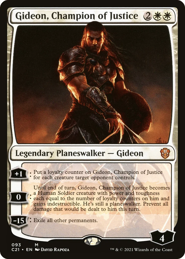 Gideon, Champion of Justice · Commander 2021